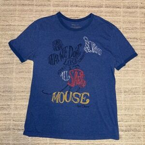 Disney Store Mickey Short Sleeve Tee Men's Medium Theme Park